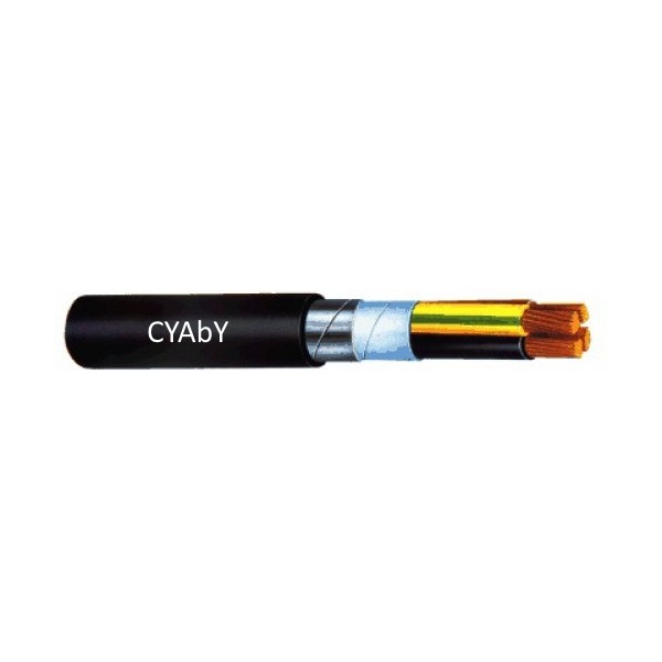 Consume Migration nurse CYAbY / CYAbY-F - Cablu din cupru de joasa tensiune armat, izolatie si  manta din PVC (0.6/1 kV)