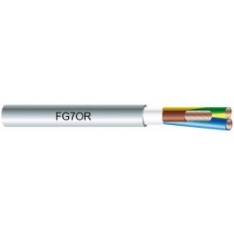 FG7R / FG7OR  - Flexible or rigid low voltage control cable without fire  propagation and low emission of corrosive gas