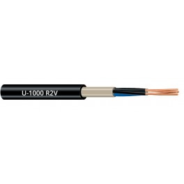 U-1000 R2V - XLPE insulated, copper conductor, PVC outer sheath cable