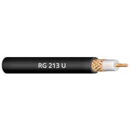 RG 213 U  - RG coaxial cable according to MIL-C-17