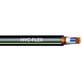 HYC-FLEX - Cablu de putere de joasa tensiune cu conductor din cupru foarte flexibil, si izolatie din PE (0.6/1 kV)