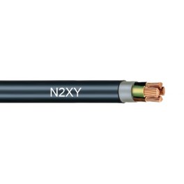 N2XY - Low voltage copper conductor power cable, with XLPE insulation and PVC sheath