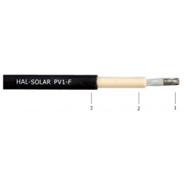 HAL-SOLAR PV1-F  - Flexible, weather resistant low voltage solar power cable (0.6/1 kV)