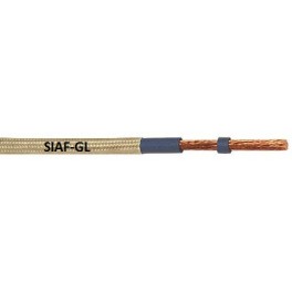 SIAF-GL / H05SJ-K - High temperature, flexible single-core, fiberglass braided cable