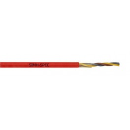 SIMH-SPEC  - High temperature operating (300° C), flexible, fire resistant cable