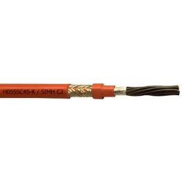 H05SSC4S-K / SIMH C2  - High temperature, inner sheathed, screened, flexible connection cable