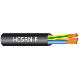 H05RN-F  - Cable with medium polichloroprene sheath for decorative chains and  weak mechanical stresses