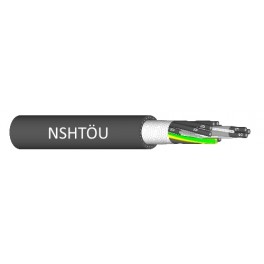 NSHTÖU - Rubber insulated connection and control cable