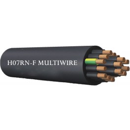 H07RN-F  MULTIWIRE - Rubber insulated multicore flexible cable for indoor and outdoor use