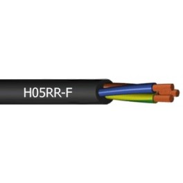 H05RR-F - Flexible, EPR rubber insulated and sheathed cable