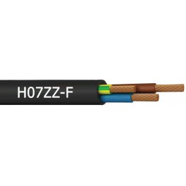 H07ZZ-F  - Flexible rubber cable(cord) insulated and sheathed with halogen-free  L.S.O.H. thermoplastic compounds
