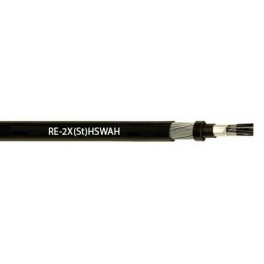 RE-2X(St)HSWAH 90° C  - XLPE insulated, screened, armoured, HFFR sheathed insturmentation and control cables (500 V)