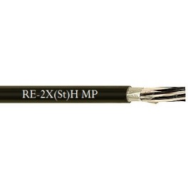 RE-2Y(St)H & RE-2X(St)H-MP - PE/XLPE insulated, collective screened, HFFR sheathed instrumentation cables (300 V)