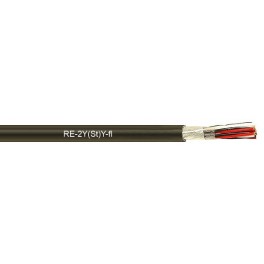 RE-2Y(St)Y-fl & RE-2X(St)Y-fl - PE and XLPE insulated, collective screened, PVC sheathed instrumentation cables (300 V)