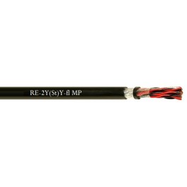 RE-2Y(St)Y-fl & RE-2X(St)Y-fl MP  - PE and XLPE insulated, screened, PVC sheathed instrumentation cable (300 V)