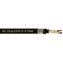 RE-2X(St)YSWAY-fl-TIMF  90° C - CU/XLPE/ISCR/OSCR/PVC/SWA/PVC