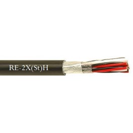 RE-2Y(St)H & RE-2X(St)H 70°/90° C  - PE & XLPE insulated, screened, HFFR sheathed instrumentation cables (500 V)