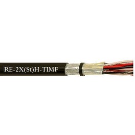 RE-2Y(St)H-PIMF & RE-2X(St)H-PIMF 70°/90° C  - PE & XLPE insulated, screened, HFFR sheathed instrumentation cables (500 V)