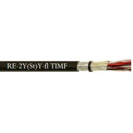 RE-2Y(St)Y-fl-TIMF & RE-2X(St)Y-fl-TIMF - PE & XLPE insulated, screened, PVC sheathed instrumentation cables (500 V)