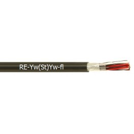 RE-Yw(St)Yw-fl    105° C  - CU/PVC/OSCR/PVC 