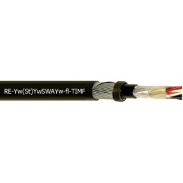 RE-Yw(St)YwSWAYw-fl-TIMF 105° C - CU/PVC/ISCR/OSCR/PVC/SWA/PVC 