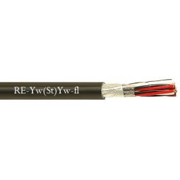 RE-Y(St)Y-fl & RE-Yw(St)Yw-fl - Single & multi-triple, PVC insulated, screened, PVC sheathed instrumentation cables (300 V)