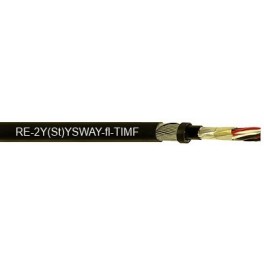 RE-2Y(St)YSWAY-fl-TIMF &  RE-2X(St)YSWAY-fl-TIMF - PE and XLPE insulated, screened, armoured, PVC sheathed cables (500 V)