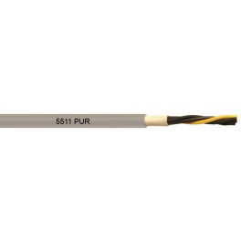 BIRTFLEX 5511 PUR  - Cablu de control izolat cu PVC, cu manta din PUR (poliuretan)